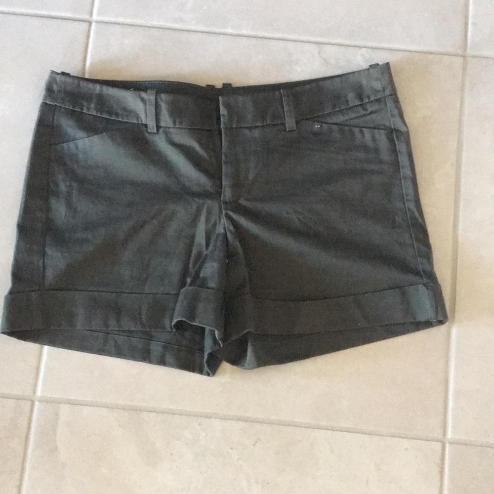 Mossimo Olive Green Dress Shorts